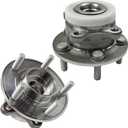 512498 Wheel Bearing Hub Assembly for Ford Fusion Police Responder Hybrid SSV Plug-in Hybrid 2013 2014 2015 2016 2017 2018 2019 2020, Lincoln MKZ 2013-2016 Front or Rear (2PCS)