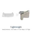 Inglesina Fast Dining Tray Plus - Compatible with Inglesina Fast Table Chair - Durable & Easy to Clean - Quick, Simple Installation - BPA Free