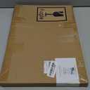 Beach Coastal Canvas Wall Art: Seaside Palm Tree Painting Ocean Swing Hanging on Coconut Trees Picture Light Blue Sky Seascape Artwork Decor for Living Room Bathroom 16" x 11"