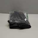 Odonata Slim Laundry Hamper Handles Collapsible Laundry Basket Thin Dirty Clothes Basket Narrow Laundry Bag Foldable Dirty Hamper 45L (Black)