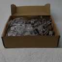 20 Pack Soft Close Cabinet Door Hinges for 1/2" Partial Overlay Cupboard, 100 Degree Opening Angel, Stainless Concealed Kitchen Cabinet Hinges with Mounting Screws and Manual