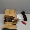 Roshtia 24 Pack Christmas Craft Kit Xmas Reindeer Candy Jar Craft Kit Glass Bottles with Cork, Pipe Cleaners, Googly Eyes & Pom Poms DIY Holiday Treat Containers, Arts Gift Crafts Activity