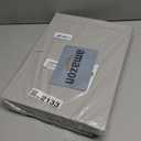 StorageWorks Storage Baskets for Shelves, Fabric Storage Bins, Closet Organization and Storage Basket, Organizer Bins for Clothes, Grey (Cotton-Linen), 3-Pack, Large