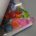 Mini Pop Fidget Keychain Pop It Fidget Toys Bulk 30 Pack Party Favors for Kids 4-8,8-12 Years, Valentines Goodie Bag Stuffers Keychain for Classroom Prizes Birthday