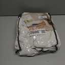 Pinch Pleated Linen Blackout Curtains 96 Inches Long for Living Room 2 Panel Set Cream Ivory 100% Black Out Pinch Pleat Hooks Rings Back Tab 96 Inch Curtain 2 Layer Drapes with Liner Bedroom Window