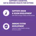 IAMS Proactive Health Kitten Dry Cat Food, Healthy Kitten Food Dry Recipe with Real Chicken in Every Bite, 3.5 Lb. Bag (EXP 11/16/25)