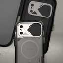 Aulumu A17 Shockproof iPhone 17 Pro Max Case | with Camera Control | CoolHyper | Aluminum Alloy Camera Frame | Multi-Layer Composite Protection - White