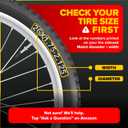 Ultraverse Bike Inner Tube for 26, 27.5 X 1.75/1.95/2.10/2.125 inch Bicycle tire Sizes with Presta Valve - Rubber Tubes for Mountain and Trail, Cruisers, MTB, and All Terrain Bikes Set of 2