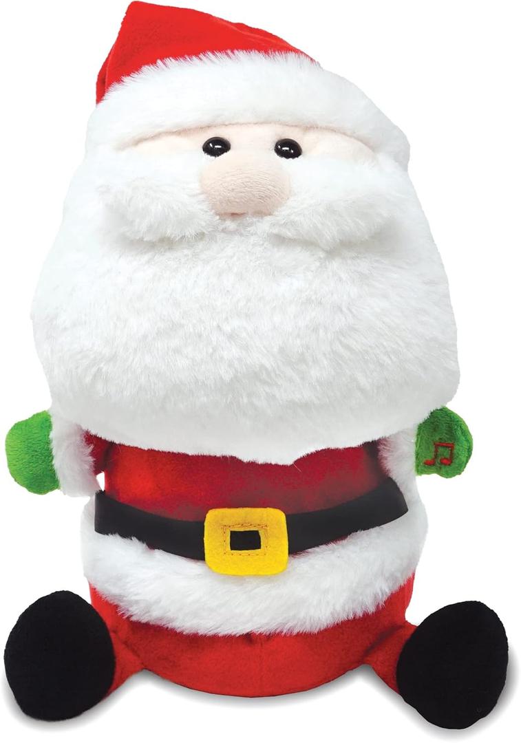 Santa Claus Plush Toy, 8" Santa Claus Stuffed Toy, Christmas Plush Toys Xmas Decoration Indoor (Reindeer)