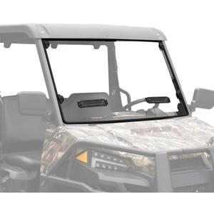 A & UTV PRO Front Full Windshield for 2015-2025 Polaris Ranger Midsize SP 570 Accessories, Clear Dustproof Durable Hard Coat PC Front Scratch Resistant Windowshield Compatible with Polaris Ranger 570