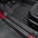 Floor Mats Set for Nissan Rogue 2026 2025 2024-2021 Accessories, Full Coverage All Weather Floor Mats Cargo Mat with Backrest Protectors & Door Sill Guards (Not for Sport)
