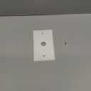 cable wall cover 4 1/2"* 2 3/4" ( white ) ONLY ONE SCREW