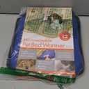 K&H Pet Products Microwavable Pet Bed Warmer, Multi-Purpose Heated Warming Pad for Cats and Dogs, Place Inside Any Pet's Favorite Bed, No Electricity Needed - 9 X 9in Blue