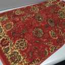Ottomanson Oriental 2x3 Entryway Rug Non-Slip Small Area Rugs