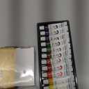 Mini Watercolor Travel Paint Set, Mini Paint Palette Travel Kit Set with Picture Book, Pocket Artist Water Color Travel Set with Colours, Binder Clips, Watercolor Pens, Wooden Paint Box for Painters Artists Students  (8 Grids)