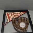 Handmade Baseball Candy Cane Ornament 