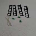 WIPHANY Pvc,Rubber,Steel Fishing Rod Racks Wall or Ceiling Fishing Rod/Pole Rack Holder Storage Hook Holds up to 12 Fishing Rods Wall Mounted for Garage Cabin and Basement