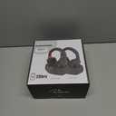 WallarGe Dual Wireless Headphones for TV Watching with RF Transmitter, Bluetooth Over-On Ear TV Headphones Wireless for Seniors, No Lip-Sync Delay, Plug & Play. Set of Two (RGB)