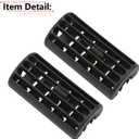 RLB-HILON 2PCS Dashboard Center Air Vent Compatible with Jeep Model, for Wrangler TJ 1997-2006, for Cherokee 1997 1998 1999 2000 2001 Year