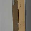 TONIAL Curtain Rods for Windows 28 to 48 Inches, Telescoping Splicing 3/4 Curtain Rod 32 to 43 Inch, Christmas Decorative Single Drapery Rod with Acrylic Finial, Nickel