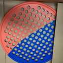 CanDo Hand Exercise Webs for Physical Therapy, Grip Strengthening, and Hand, Finger, Wrist Resistance Workouts, Portable Size, Low Powder, 14" Diameter, Multi-Resistance: Light/Heavy