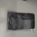 100 Pack Matte Black Mylar Flat Bags - 6.3x9.4 Inches Resealable Smell Proof Foil Zipper Food Pouches - Sealable Flat Packaging Sample Pouch Bag
