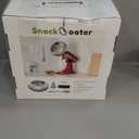 Aieve Snack Coater Compatible with KitchenAid Tilt-Head Stand Mixer for Making Chocolate Covered Almonds, Pistachio, Peanut, Freeze Dried Strawberry, Raisin, Macadamia Nuts and Blueberry