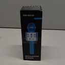 KIDWILL Wireless Bluetooth Karaoke Microphone for Kids, 5-in-1 Portable Handheld Karaoke Mic Speaker Player Recorder with Adjustable Remix FM Radio for Kids Girls Boys Teens Birthday (858-Blue)