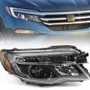 Huray LED Headlight for Honda Pilot 2016-2022/Honda Passport 2019-2021/Honda Ridgeline 2017-2020 OE Head Lamp Replacement 33100-TG7-A21/33150-TG7-A21 (Passenger Side (Right)