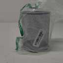 YBM HOME Office Round Desk Steel Mesh Pencil Cup Pen Holder Silver, 2374 (Medium)
