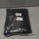 Black Hooded Cloak for Adult - Unisex Halloween Costume Vampire Witch Cape Wizard Robe Gothic Cosplay Cloak with Hood (Black, XXL)