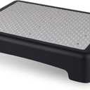 One Step Stool for Adults & Seniors, Indoor/Outdoor Portable Stair Assist, Platform Step, Non-Slip Bathroom, Step Stool for Car, Bedside, Office, Shower, Stairs, Bed, 450lbs Capacity (Grey)