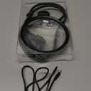 10X 30X Large Hands Free Magnifying Glass for Reading, Magnifying Glass with 3 Color LED Light, Flexible Gooseneck Magnifier for Reading,Sewing,Close Work, Seniors