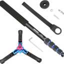 Neewer Extendable Camera Monopod with Detachable and Foldable Stand Base: Aluminium Alloy, Height 52-168 cm for Nikon Sony DSLR; Maximum Load of 5 kg