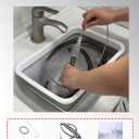 CPAP Cleaning Kit for Hose and Mask, Cpap Machine Supplies Cleaner Includes Tube and Mask Cleaning Brush, Foldable Wash Tub, Hose Drying Hanger - Compatible with 22mm and 15mm Tubing