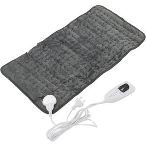 Electric Heating Pads, Electric Heating pad for Back/Shoulder/Neck/Leg Pain, Cramps and Arthritis Relief, Soft Plush Heating Pad with 6 Temperature (220V, EU), Electric Heating Pads, Electric (EU)