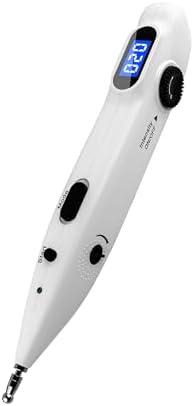 Leawell Electronic Acupuncture Pen Meridian Acupoints Finder Electric Acupressure Point Muscle Massage Pulse Therapy Tool for Pain Relief Rechargeable