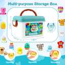 48-Pack Slow Squishy Toys Soft Stress Relief Fidgets Toys for Kids 4-12, with 48 Encouragement & Gratitude Cards, Birthday Party Favors Goodie Bags Stuffers Classroom Prizes (Animal, 48)