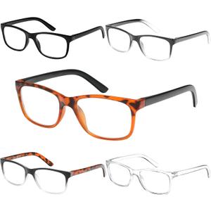 5 Pack Reading Glasses,Blue Light Blo