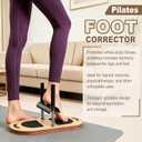 Route Kitch Pilates Foot Corrector,Foot Arch Trainer for Flat Feet & Plantar Training Resistance arch trainer activates plantar muscles&corrects Portable design for home and daily foot rehabilitation practice 