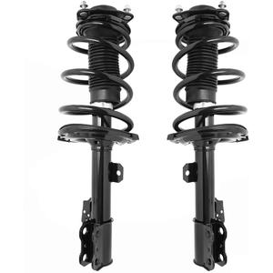 Front Quick Complete Strut Assemblies with Coil Springs Replacement for 2011-2019 Toyota Sienna FWD - Set of 2