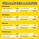 Temptations Creamy Puree Squeezable Lickable Cat Treats, Wet Cat Treats with Beef, Salmon, Chicken, and Tuna Variety Pack, 0.42 oz. Tubes, 48 Count