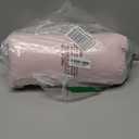 DREAMNINE Decorative 850GSM Fluffy Feather Faux Fur Throw Blanket for Couch 50" x 60", Extra Soft Plush Long Hair Shaggy Fuzzy Blankets, Double Sided Luxury Warm Furry Blanket for Valentine's Day, Pink