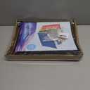 Hanging File Folders,25 Pack Letter Size Black Hanging File Folders with 1/5-Cut Tabs,11 Point Paper Stock,Bulk for Filing Cabinet