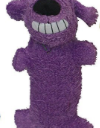 Multipet Loofa Dog 'The Original' Assorted Colors (Purple, Red, Green, and Blue) 6" Dog Toy