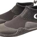 Neoprene Dive Boots, Scuba Diving Surf Wetsuit Booties for Men Women 3MM, Water Fin Shoes Sailing Boots with Anti-Slip Premium Rubber Sole for Water Sports Snorkeling (Black, Mens 10 / Womens 11)