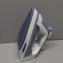 Hamilton Beach Steam Iron & Vertical Steamer for Clothes with Scratch-Resistant Soleplate, Adjustable Steam Settings + 8 Cord Wrap, 3-Way Auto Shutoff, Anti-Drip, Self-Cleaning, 1500 Watts, Blue