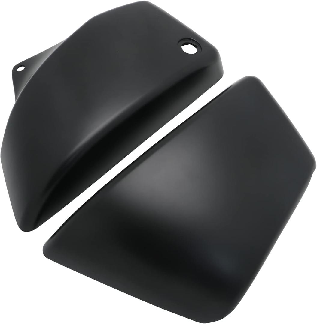 Motorcycle Left & Right Battery Fairing Covers Side Panel Oil Tank Cover For Honda Shadow ACE/Aero/Sabre VT1100 1999-2008(Not fit for Spirit)(Matte Black)