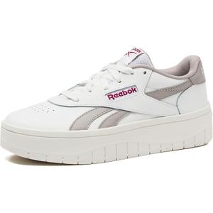 Reebok Women's Court Advance Surge Platform Sneakers (6.5, Footwear White/Chalk/Footwear White)