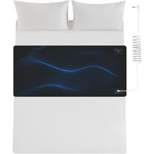 Grounding Mat for Bed, Enjoy The Grounding Effect Indoors, for Better Sleep, Grounding Mat Set Comes with Grounding Cord (24"x16")